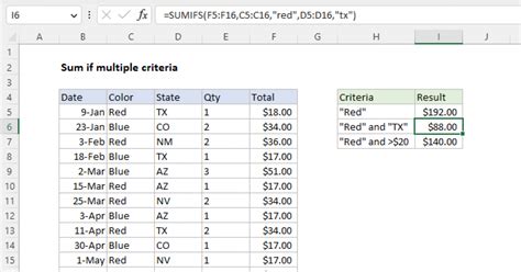 Use the SUM function to sum numbers in a range